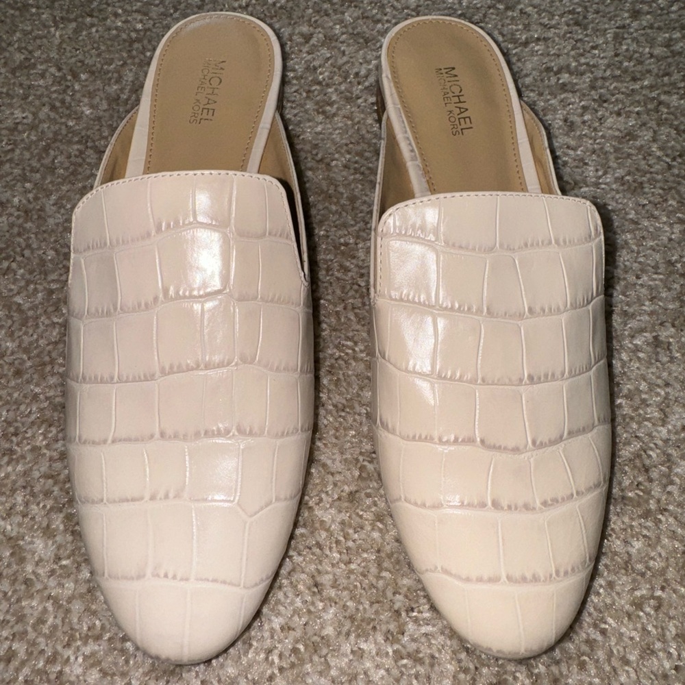 Cream Michael Michael Kors Mules